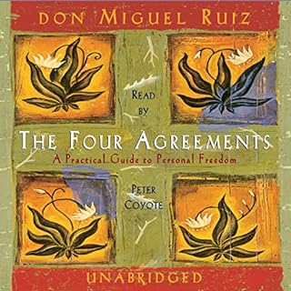 The Four Agreements Audiolibro Por don Miguel Ruiz arte de portada