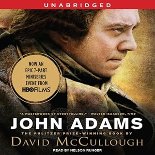 John Adams Audiolibro Por David McCullough arte de portada