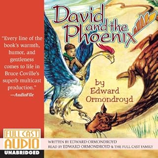 David and the Phoenix Audiolibro Por Edward Ormondroyd arte de portada