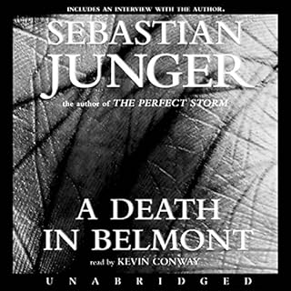 A Death in Belmont Audiolibro Por Sebastian Junger arte de portada