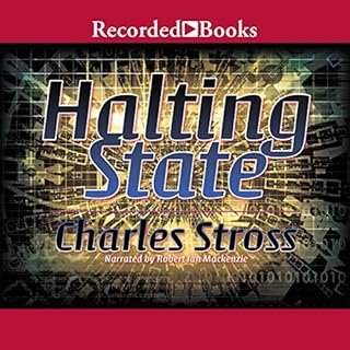 Halting State Audiolibro Por Charles Stross arte de portada