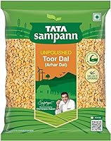 Tata Sampann Unpolished Toor Dal/Arhar Dal, 1kg