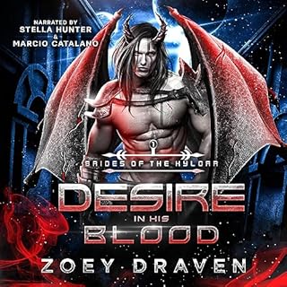 Desire in His Blood Audiolibro Por Zoey Draven arte de portada