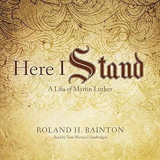 Here I Stand Audiolibro Por Roland H. Bainton arte de portada