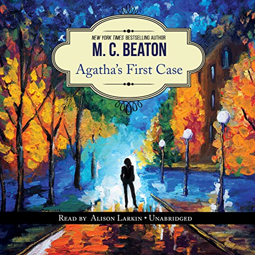 Agatha's First Case Audiolibro Por M. C. Beaton arte de portada