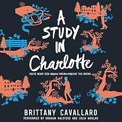 A Study in Charlotte Audiolibro Por Brittany Cavallaro arte de portada