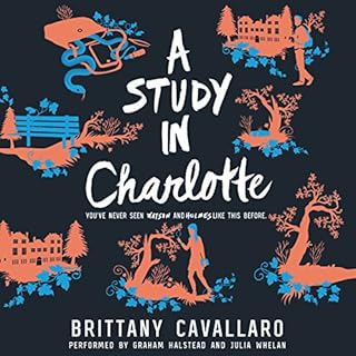 A Study in Charlotte Audiolibro Por Brittany Cavallaro arte de portada