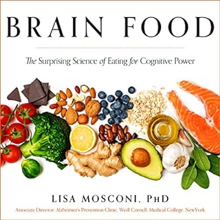 Brain Food Audiolibro Por Lisa Mosconi PhD arte de portada