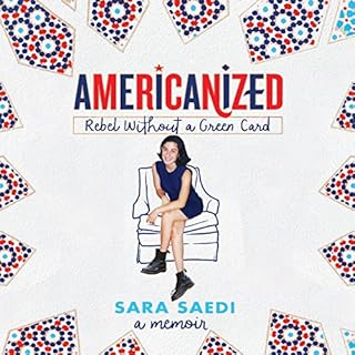 Americanized Audiolibro Por Sara Saedi arte de portada