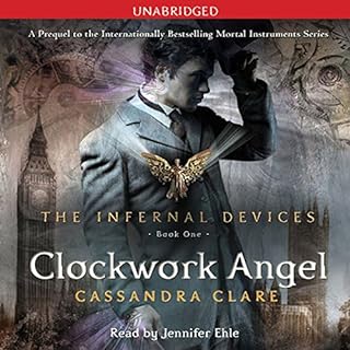 Clockwork Angel Audiolibro Por Cassandra Clare arte de portada