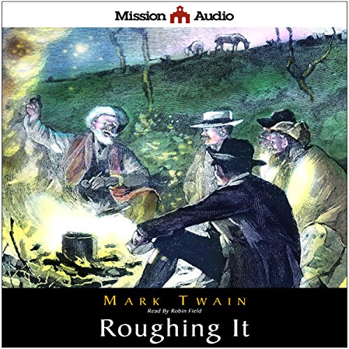 Roughing It Audiolibro Por Mark Twain arte de portada