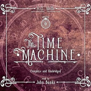 The Time Machine Audiolibro Por H. G. Wells arte de portada