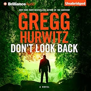 Don't Look Back Audiolibro Por Gregg Hurwitz arte de portada