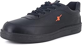 Sparx Mens SD0734G Blackneonorange Sneaker - 8 UK (SD0734GBKNO0008)