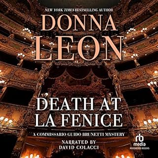 Death at La Fenice Audiolibro Por Donna Leon arte de portada