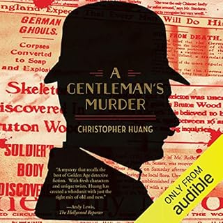 A Gentleman's Murder Audiolibro Por Christopher Huang arte de portada