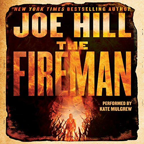 The Fireman Audiolibro Por Joe Hill arte de portada