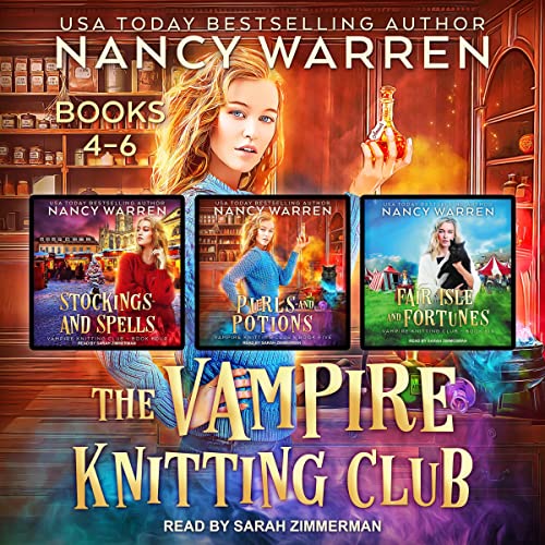 The Vampire Knitting Club Boxed Set Audiobook By Nancy Warren cover art