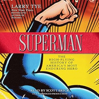 Superman Audiolibro Por Larry Tye arte de portada