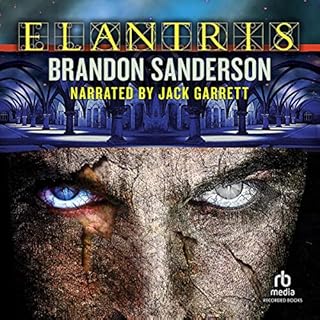 Elantris Audiolibro Por Brandon Sanderson arte de portada