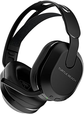 TURTLE BEACH ゲーミングヘッドセット Stealth 500 PC ブラック ワイヤレス 2.4GHz/Bluetooth 超軽量 233g ヘッドホン マイク付き PC PS5 PS4 Swtich スマホ Steam Deck 対応 40時間持続 EQ設定 アプリ対応【メーカー保証2年】