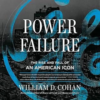 Power Failure Audiolibro Por William D. Cohan arte de portada