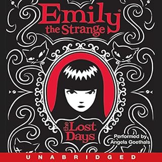 Emily the Strange Audiolibro Por Rob Reger arte de portada