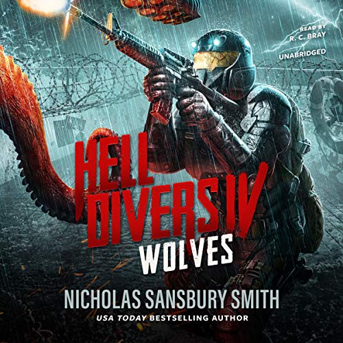 Hell Divers IV: Wolves Audiolibro Por Nicholas Sansbury Smith arte de portada