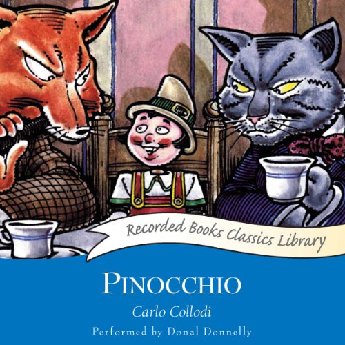 Pinocchio Audiolibro Por Carlo Collodi arte de portada