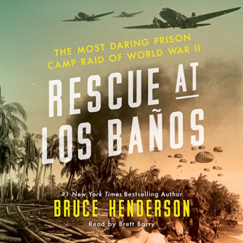 Rescue at Los Ba&ntilde;os Audiolibro Por Bruce Henderson arte de portada