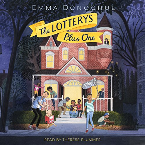 The Lotterys Plus One Audiolibro Por Emma Donoghue arte de portada