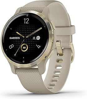 【Android/iOS対応】Garmin(ガーミン) Venu 2S スマートウォッチ [フル充電で11日間稼働/Suica 対応/睡眠分析/ストレス値/BodyBattery/スマートフォンと接続で電話、メール、LINEを通知]