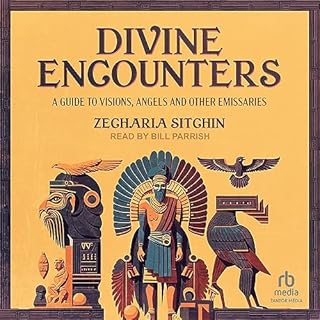 Divine Encounters Audiolibro Por Zecharia Sitchin arte de portada