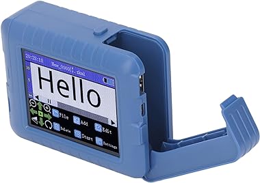 Handheld Inkjet Printer, Portable 12.7mm 3.5 Inch LED Touch Screen Mini Smart Inkjet Printer, Quick Drying Diversified Font M