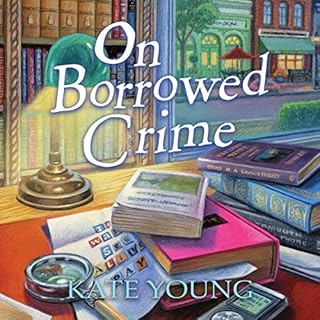 On Borrowed Crime Audiolibro Por Kate Young arte de portada