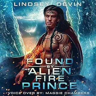 Found by the Alien Fire Prince Audiolibro Por Lindsey Devin arte de portada