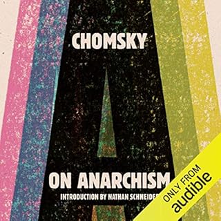 On Anarchism Audiolibro Por Noam Chomsky, Nathan Schneider - introduction arte de portada