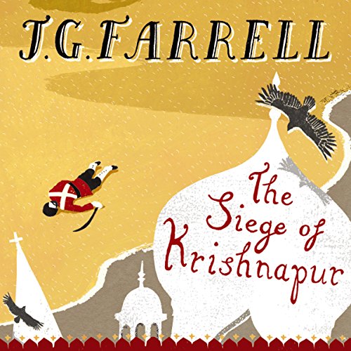 The Siege of Krishnapur Audiolibro Por J. G. Farrell arte de portada