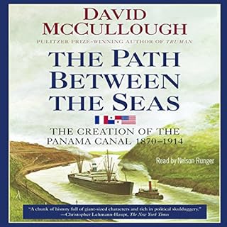The Path Between the Seas Audiolibro Por David McCullough arte de portada