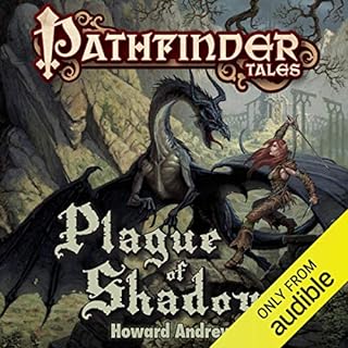 Plague of Shadows Audiobook By Howard Andrew Jones cover art