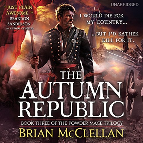 The Autumn Republic Audiolibro Por Brian McClellan arte de portada