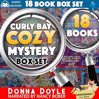 Curly Bay Cozy Mystery Boxset: 18 Book Box Set Audiobook By Donna Doyle cover art