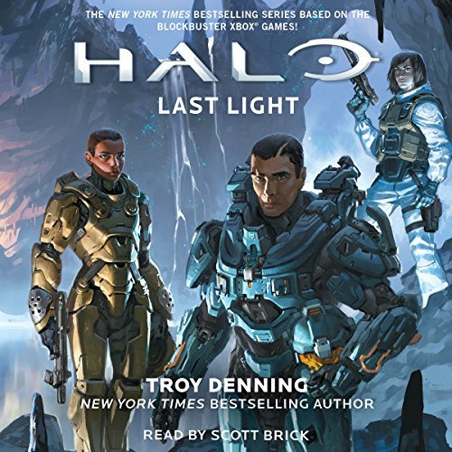 Halo: Last Light Audiolibro Por Troy Denning arte de portada