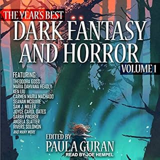 The Year's Best Dark Fantasy & Horror, Volume 1 Audiolibro Por Paula Guran - editor arte de portada