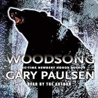 Woodsong Audiolibro Por Gary Paulsen arte de portada