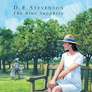 The Blue Sapphire Audiolibro Por D. E. Stevenson arte de portada