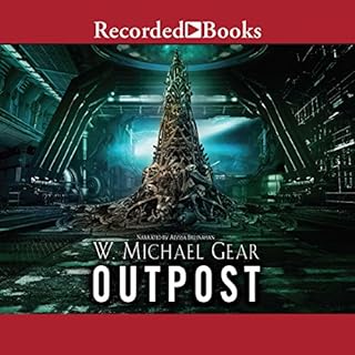 Outpost Audiolibro Por W. Michael Gear arte de portada