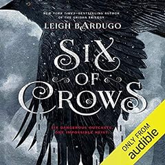 Six of Crows Audiolibro Por Leigh Bardugo arte de portada