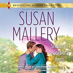 SHELTER IN A SOLDIER'S ARMS Audiolibro Por Christine Rimmer, Susan Mallery arte de portada