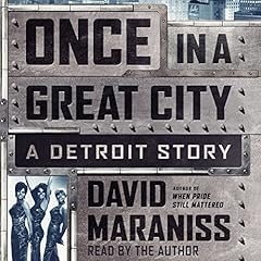 Once in a Great City Audiolibro Por David Maraniss arte de portada